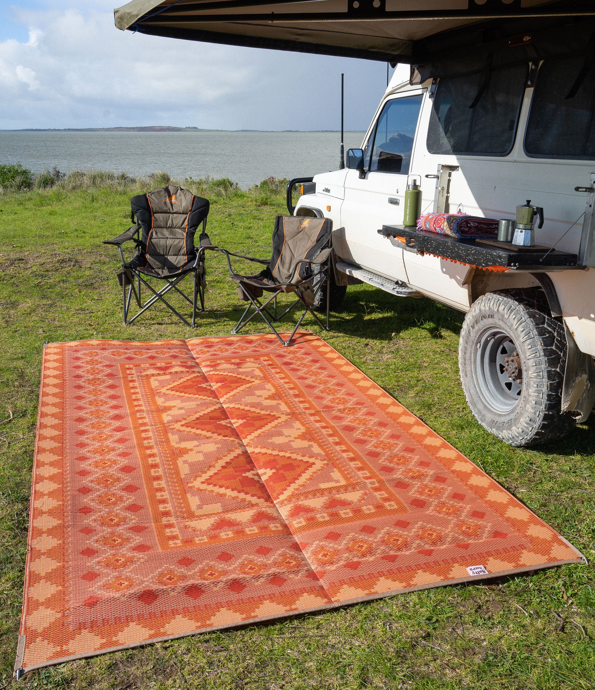 camping mat The Tangerine Camping Mat 3.2m – Salty Aura