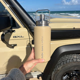 Sandy Taupe 950ml Insulated Bottle - 100% Profits Donated