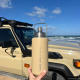 Sandy Taupe 950ml Insulated Bottle - 100% Profits Donated
