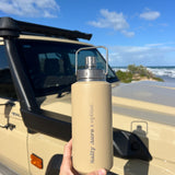 Sandy Taupe 950ml Insulated Bottle - 100% Profits Donated