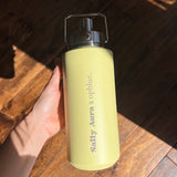 Pastel Yellow 950ml Insulated Bottle - 100% Profits Donated