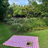 The Red Gingham Rug