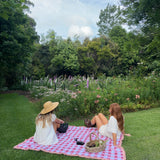 The Red Gingham Rug