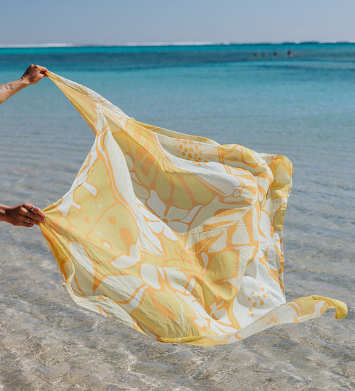 Yellow Papaya Sarong