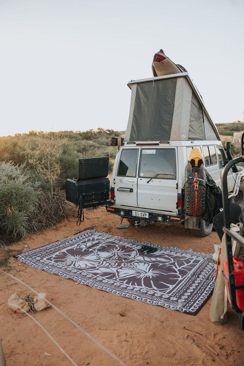 The Brown Hibiscus Camping Mat 3.2m