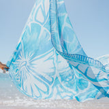 Blue Hibiscus Sarong