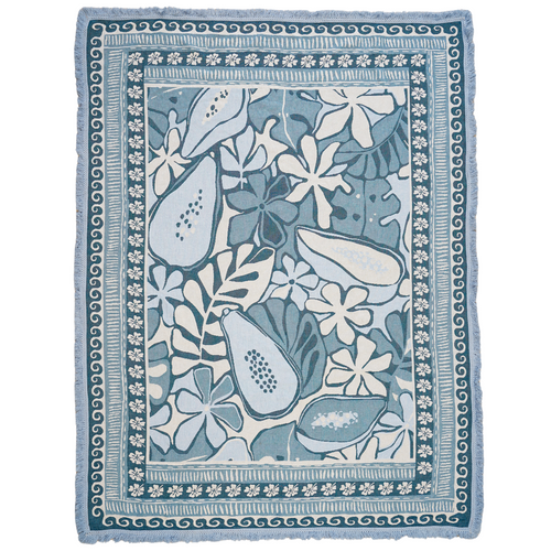 The Blue Papaya Rug