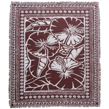 The Brown Hibiscus Rug