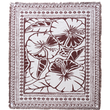 The Brown Hibiscus Rug