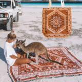 Phoenix Throw Rug and Tote Bag