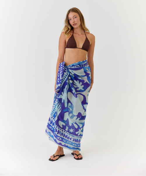 Blue Solace Sarong