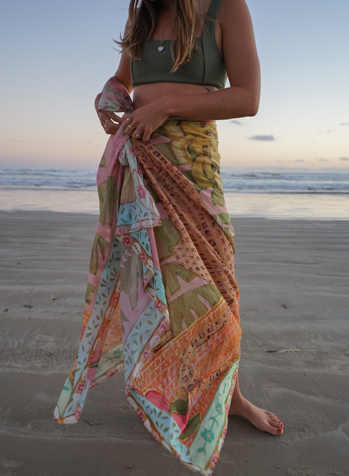 Leopard Sarong