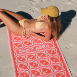 Salty Aura Sun Towel Pink