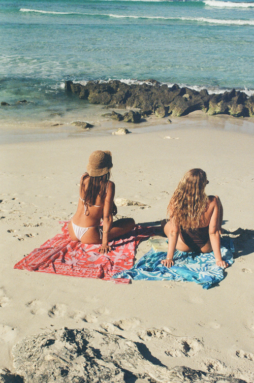 Red Solace Sarong