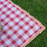 The Red Gingham Rug