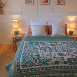 The Dahlia Green Rug