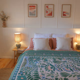 The Dahlia Green Rug