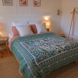The Dahlia Green Rug