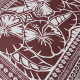 The Brown Hibiscus Rug