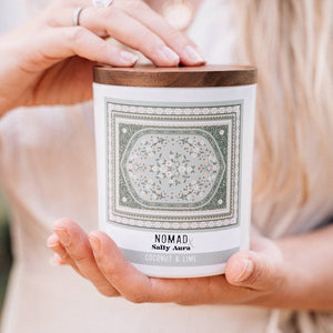 Nomad x Salty Aura Candle - Coconut & Lime