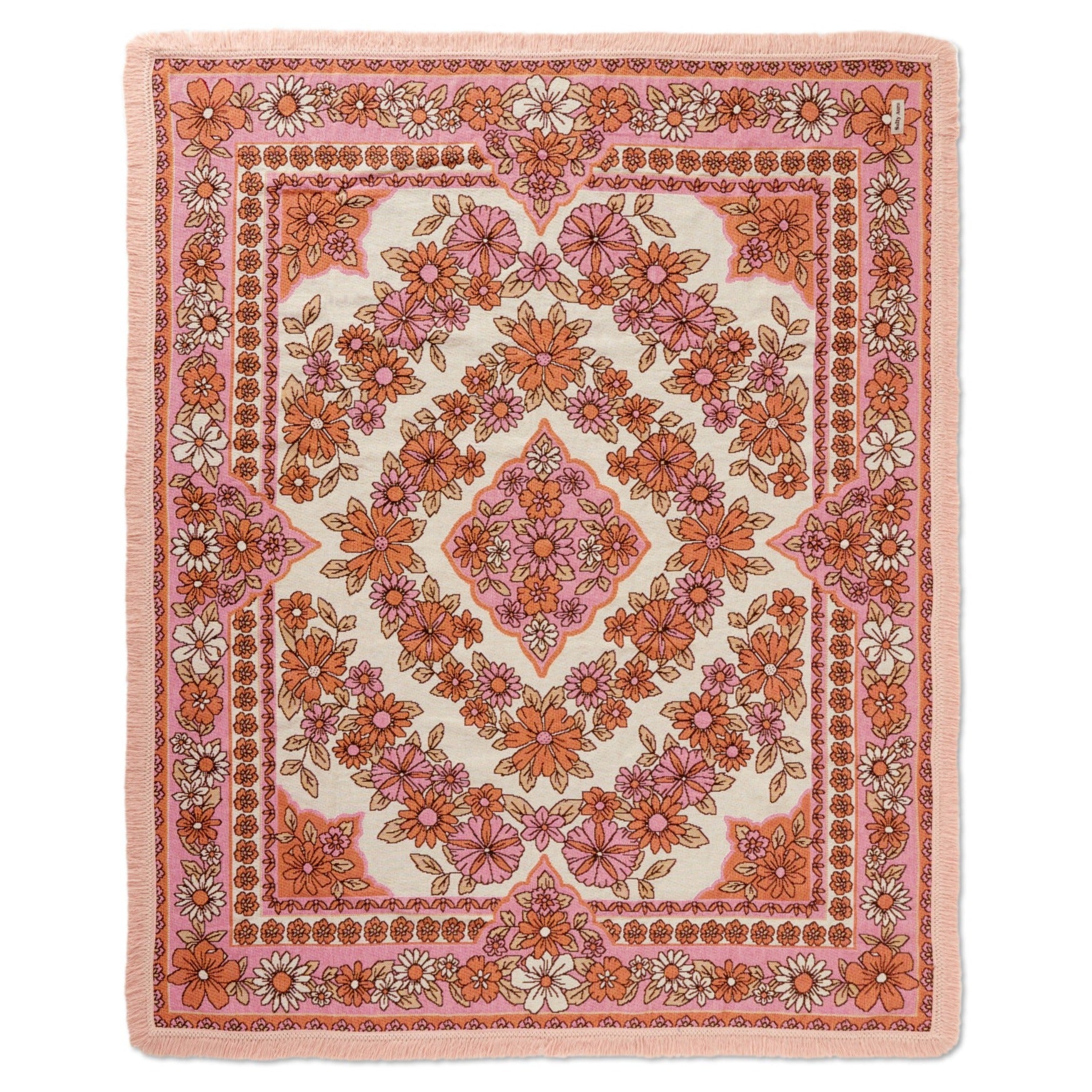 The Daisy Pink Rug – Salty Aura