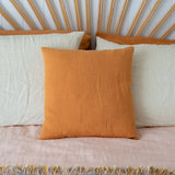 100% Hemp Cushion Cover Terracotta